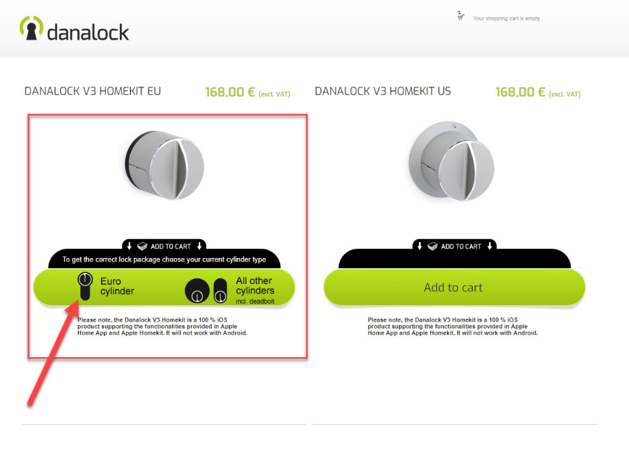 Замок danalock v3 homekit цилиндр замка m c