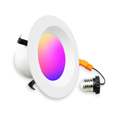 Smart LED Ceiling Light WiFi Downlight RGBCW 4 Inch US Type