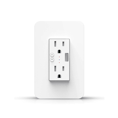 Zemismart US Wall Outlet 15A With USB Port Smart Life WiFi Control