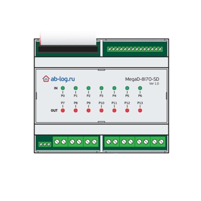 Исполнительный блок MegaD-8I7O-SD