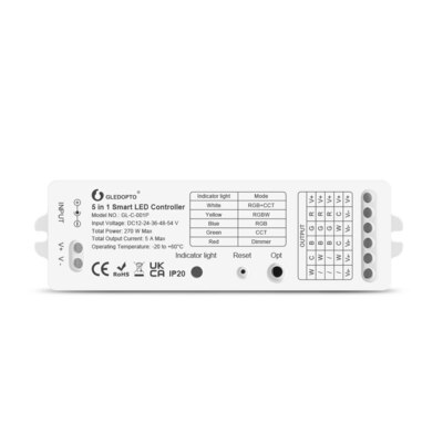 5 in 1 LED RGB Controller