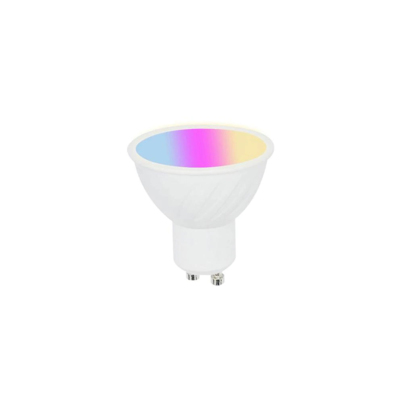 Умная Светодиодная лампа GU10, 5 Вт, с изменением цвета