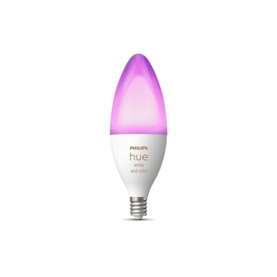 Умная лампа Philips Hue White and Color Ambiance 5.8W E12