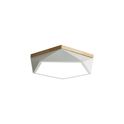 Умный потолочный светильник Xiaomi HuiZuo Smart Macaron Polygon Ceiling Light 24W Crescent White