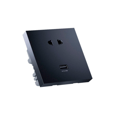 Умная Wi-Fi розетка Xiaomi Aqara Smart USB Wall Outlet H1 Gray (QBCZWG11LM)