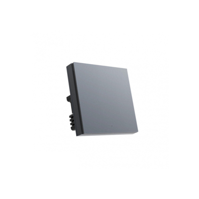 Умный настенный выключатель Aqara Smart Wall Switch H1 Pro (одинарный с нулевой линией) Black (QBKG30LM)