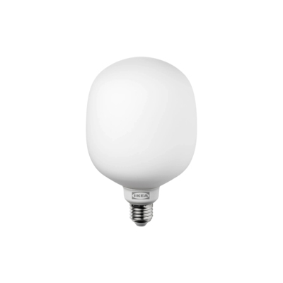 TRADFRI bulb E27 WW G95 CL 470lm