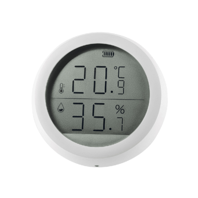 Датчик температуры и влажности Perenio PEFTH02 внутренний White