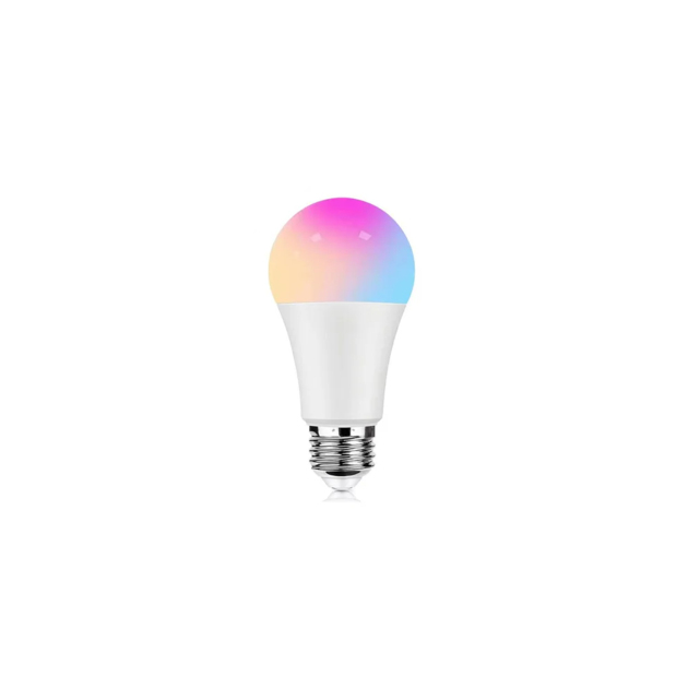 RGB-лампочка Tuya Zigbee с регулируемой яркостью и цветом, E27 - Sprut.AI