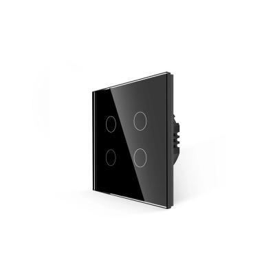 Четырехклавишный выключатель с нулем Bingoelec Zigbee