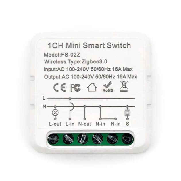 Умное реле Smart Life Tuya Zigbee 3.0 - Sprut.AI