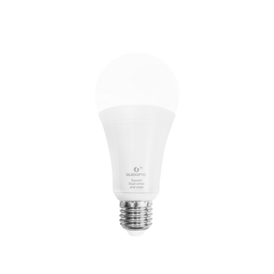 Dual White and Color LED Bulb