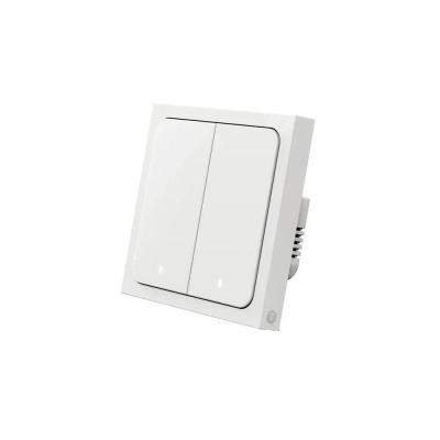 Умный выключатель Яндекс, 2 клавиши, Zigbee, работает с Алисой