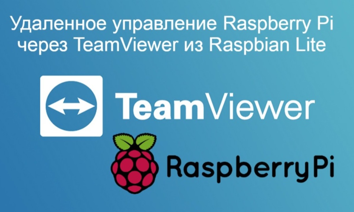 Удаленное управление Raspberry Pi через TeamViewer из Raspbian Lite -  Sprut.AI