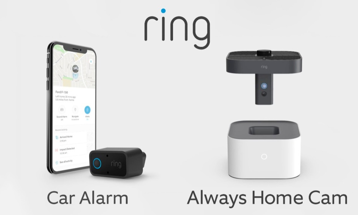 Летающая камера Ring Always и камера для защиты вашего авто Ring Car Alarm  - Sprut.AI