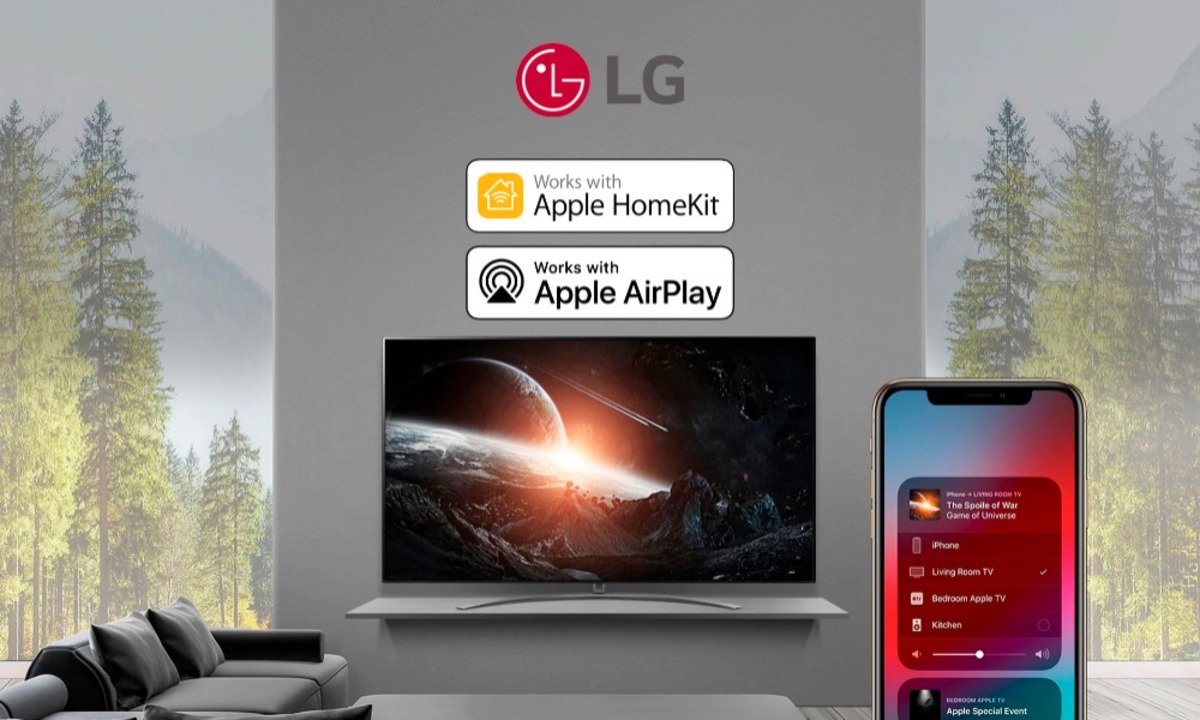 Airplay 2 и HomeKit стали доступны в телевизорах LG2018 - Sprut.AI