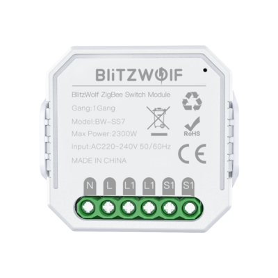 BlitzWolf BW-SS7 relay with neutral 1 channel