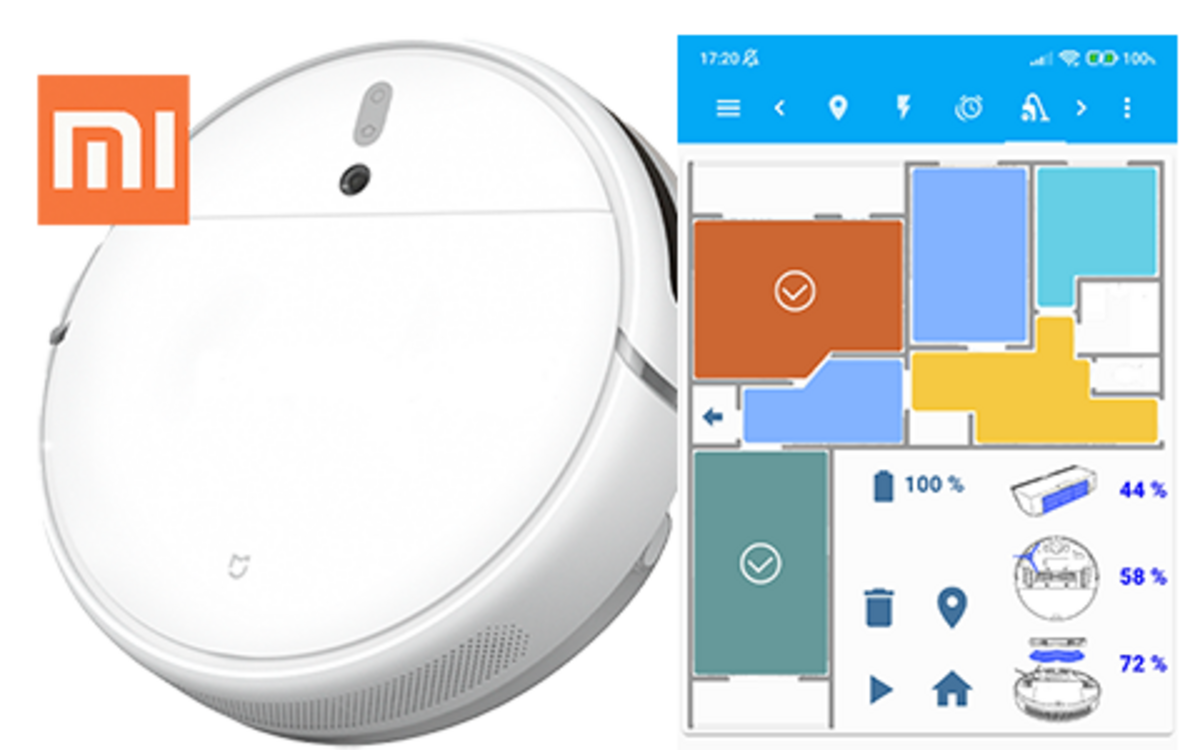 Один из вариантов управления пылесосом 1C STYTJ01ZHM (dreame.vacuum.mc1808)  из Home Assistant - Sprut.AI